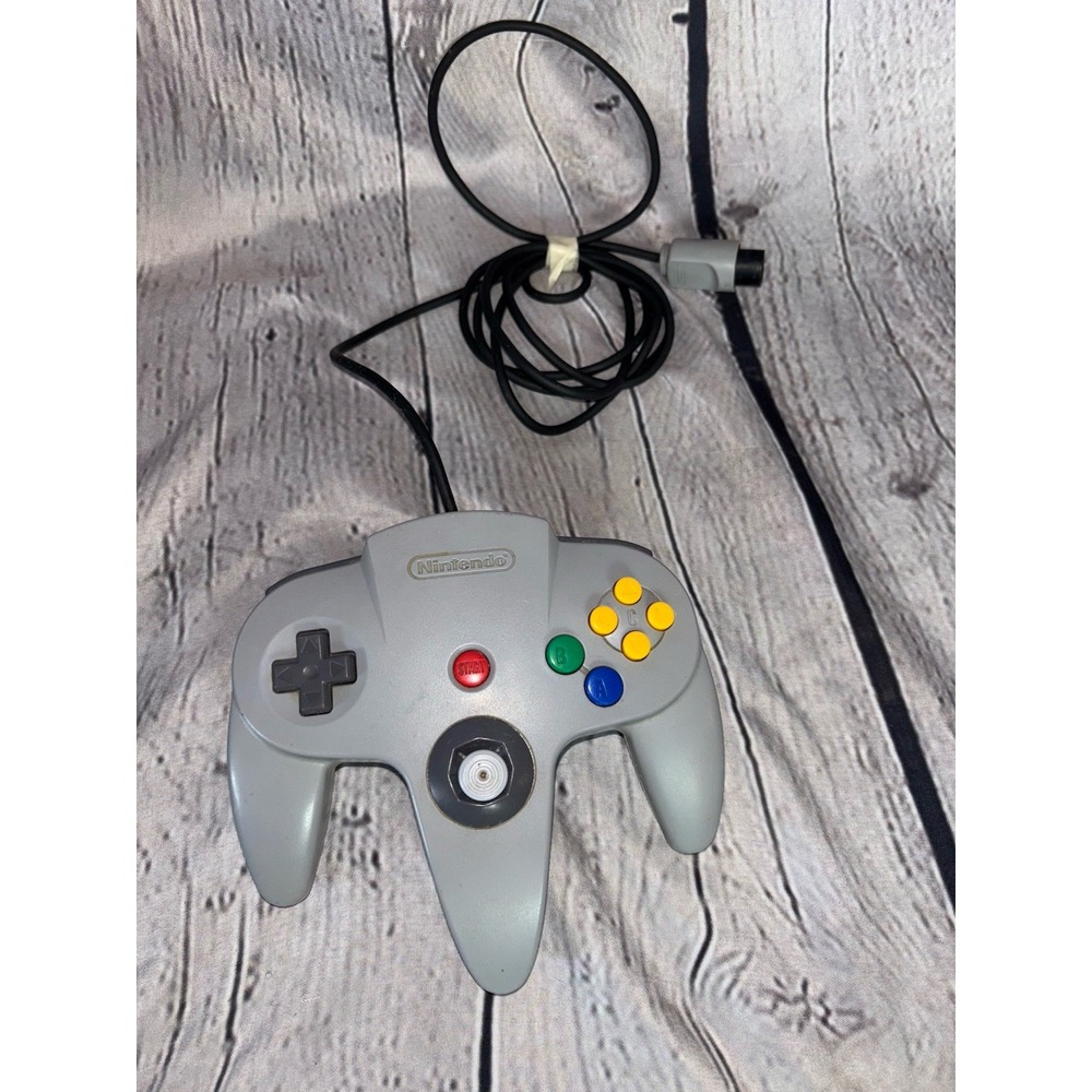 Nintendo 64 Gray Controller OEM NUS-005 UNTESTED AS-IS
